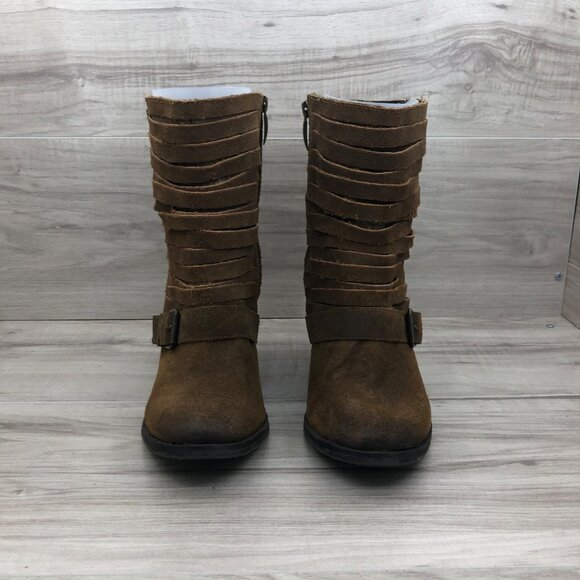 Naughty Monkey Brown Ankle Boots - Picture 7 of 11